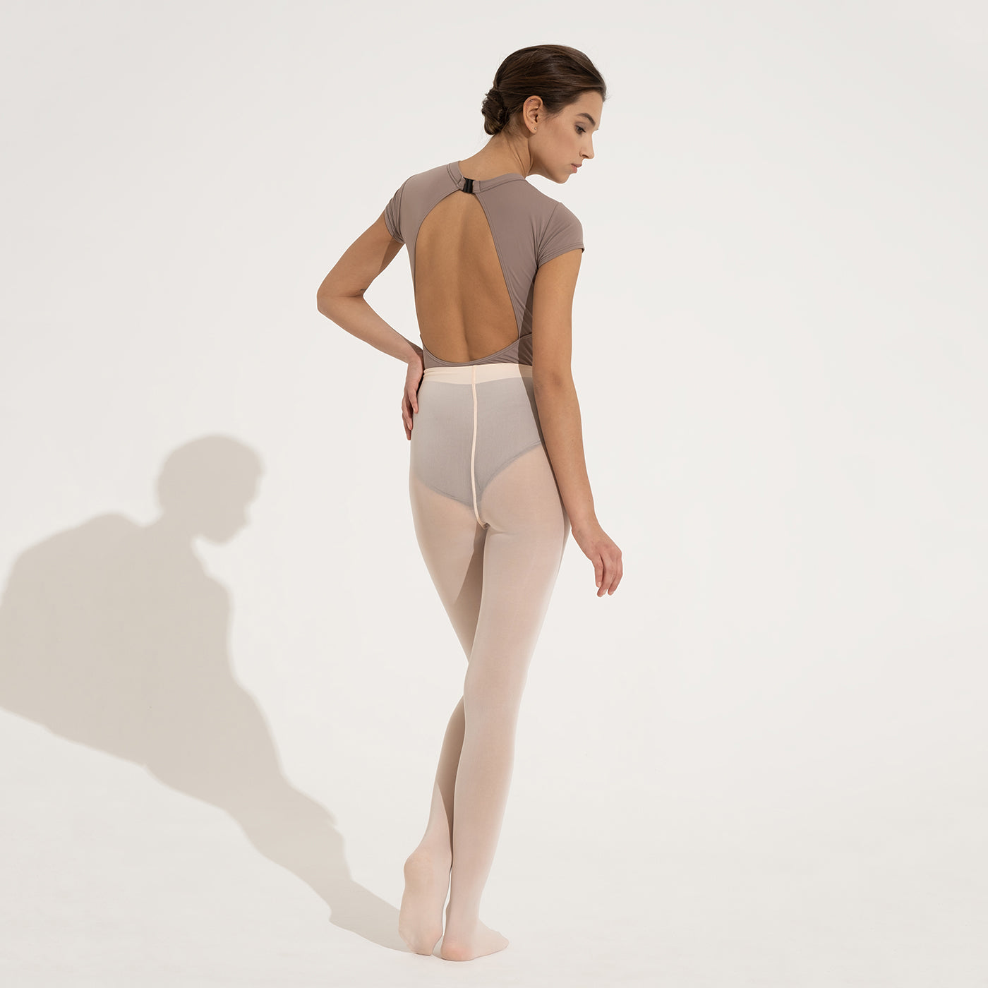 女士浅粉色连裤袜(0051/light pink)