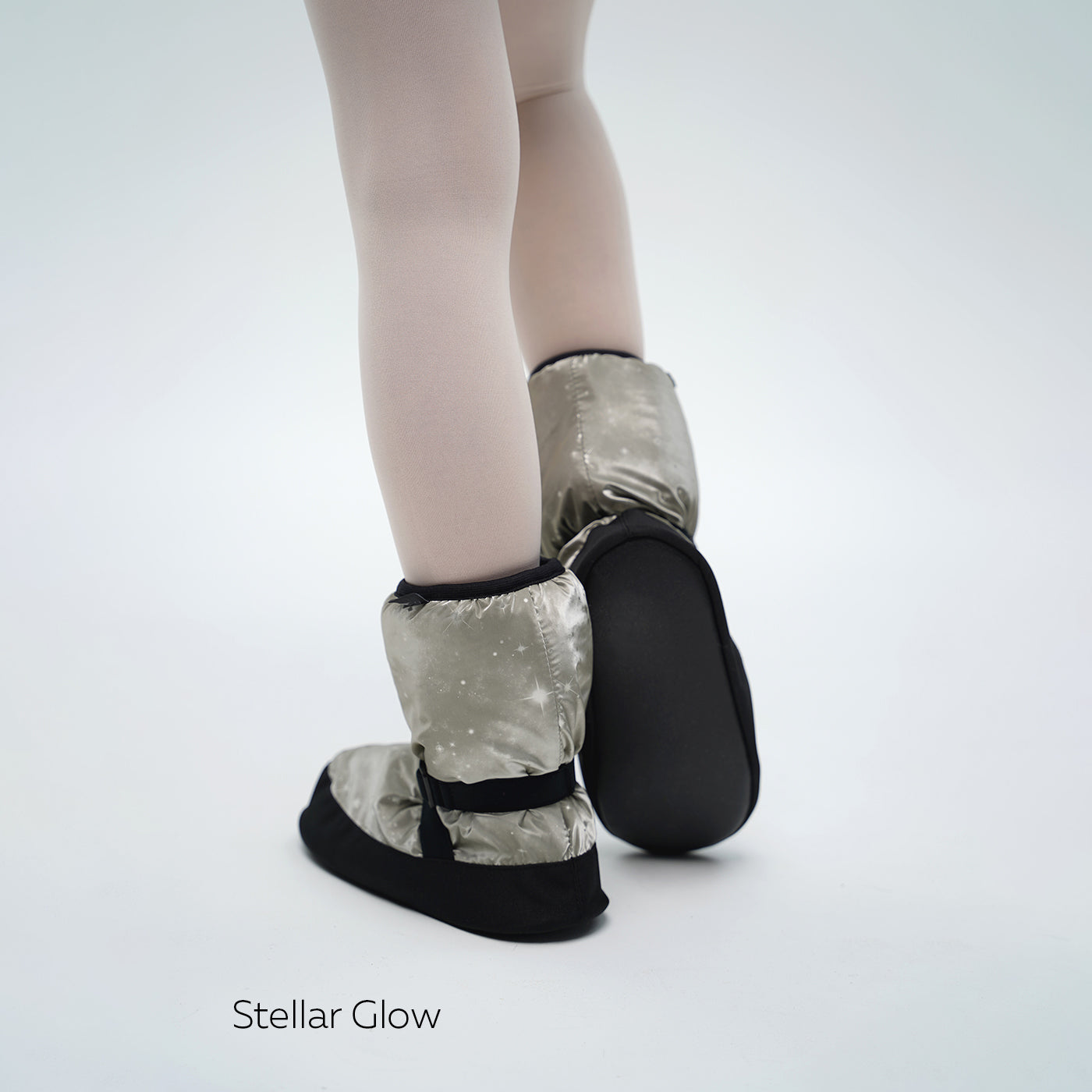 女童香槟色芭蕾舞保暖鞋(M-68/1/Stellar Glow)