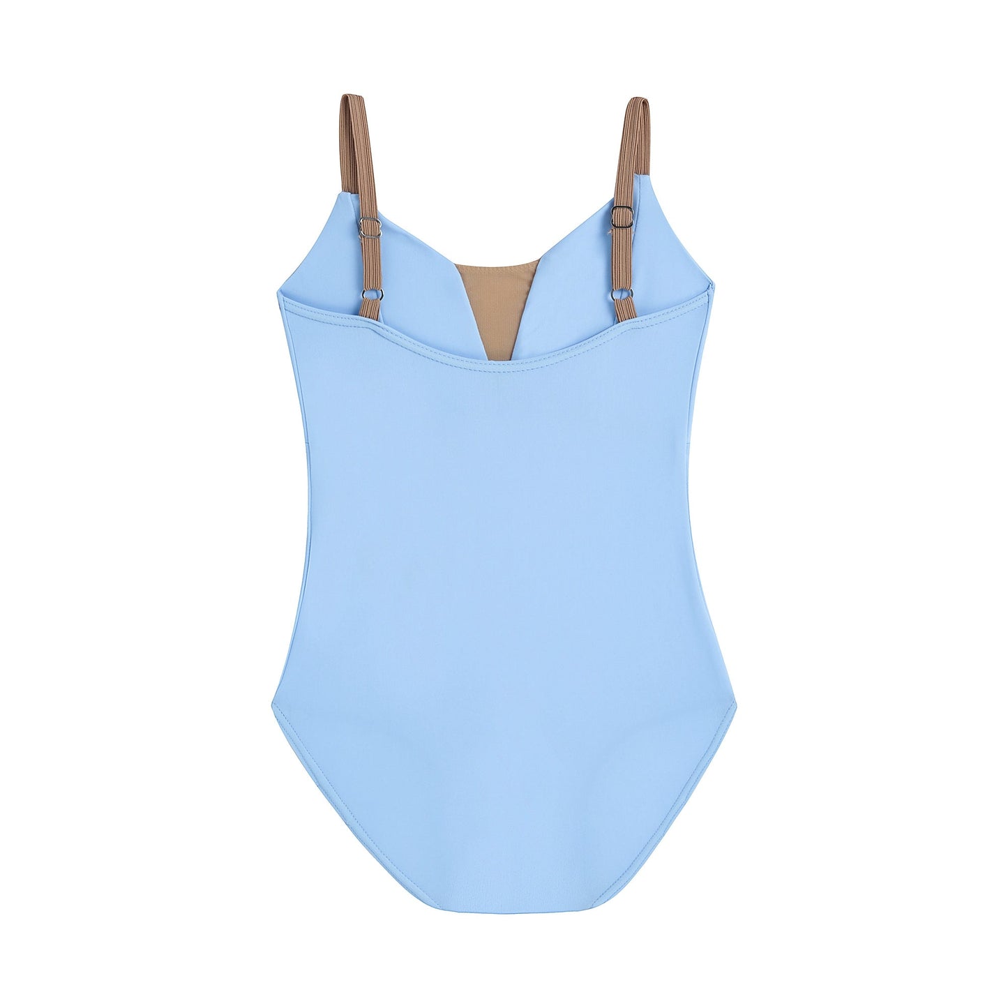 女童浅蓝色芭蕾舞连体衣(有衬里DAD1930MP/light blue)