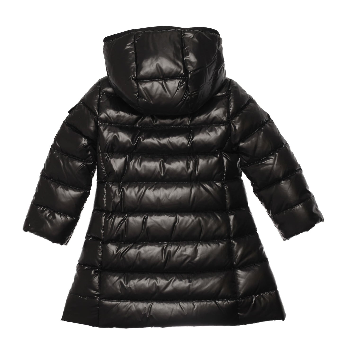 Girls Black Padded Down 'Moka' Coat