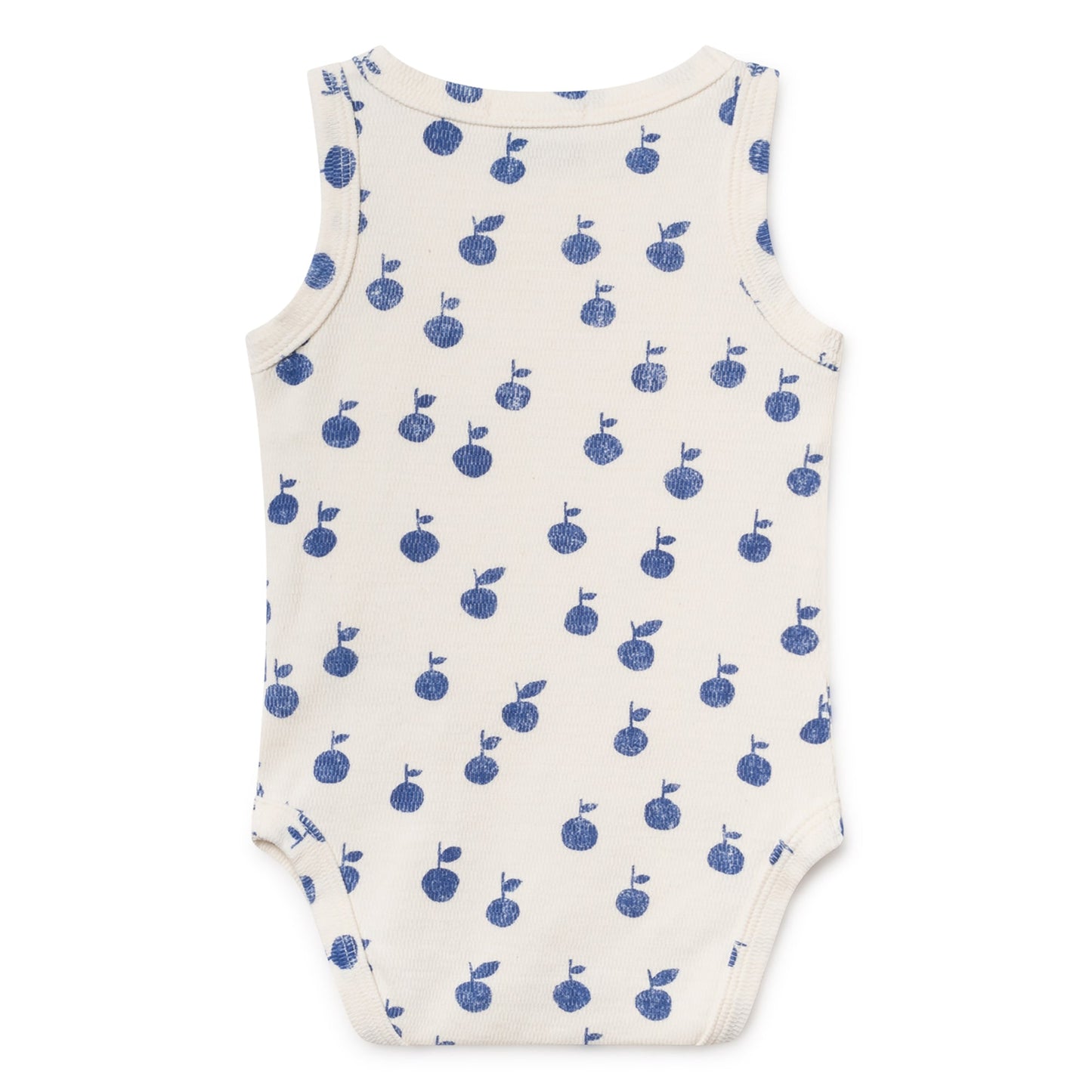 Baby White Cotton Apples Tank Body