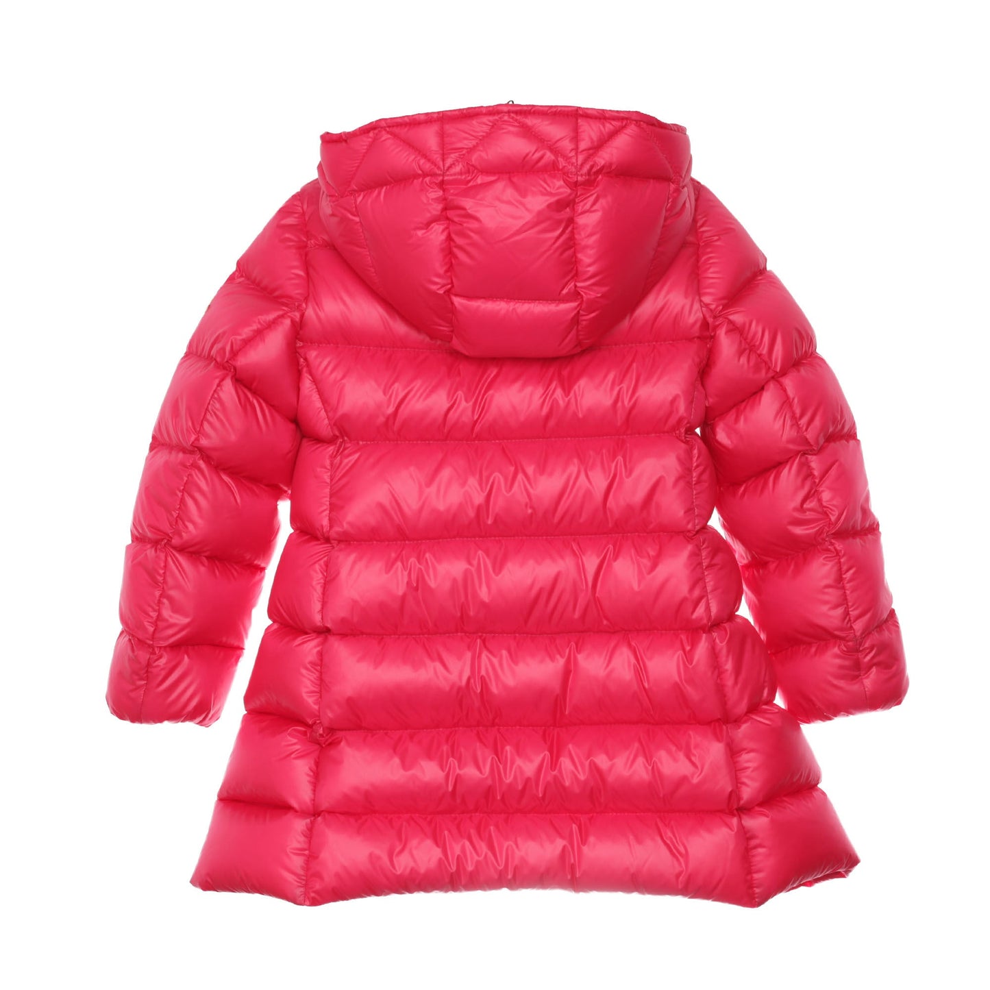 Girls Fuchsia Hooded 'Suyen' Padded Down Jacket