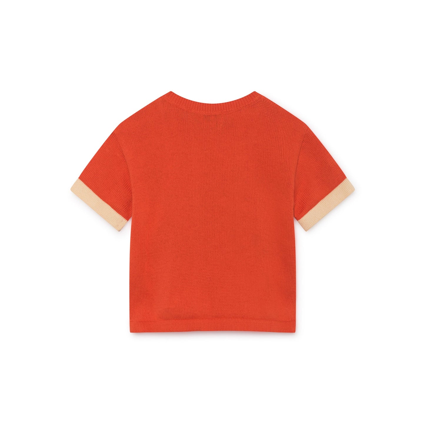 Baby Red Clay Orange Cotton Paul s Dog Jumper