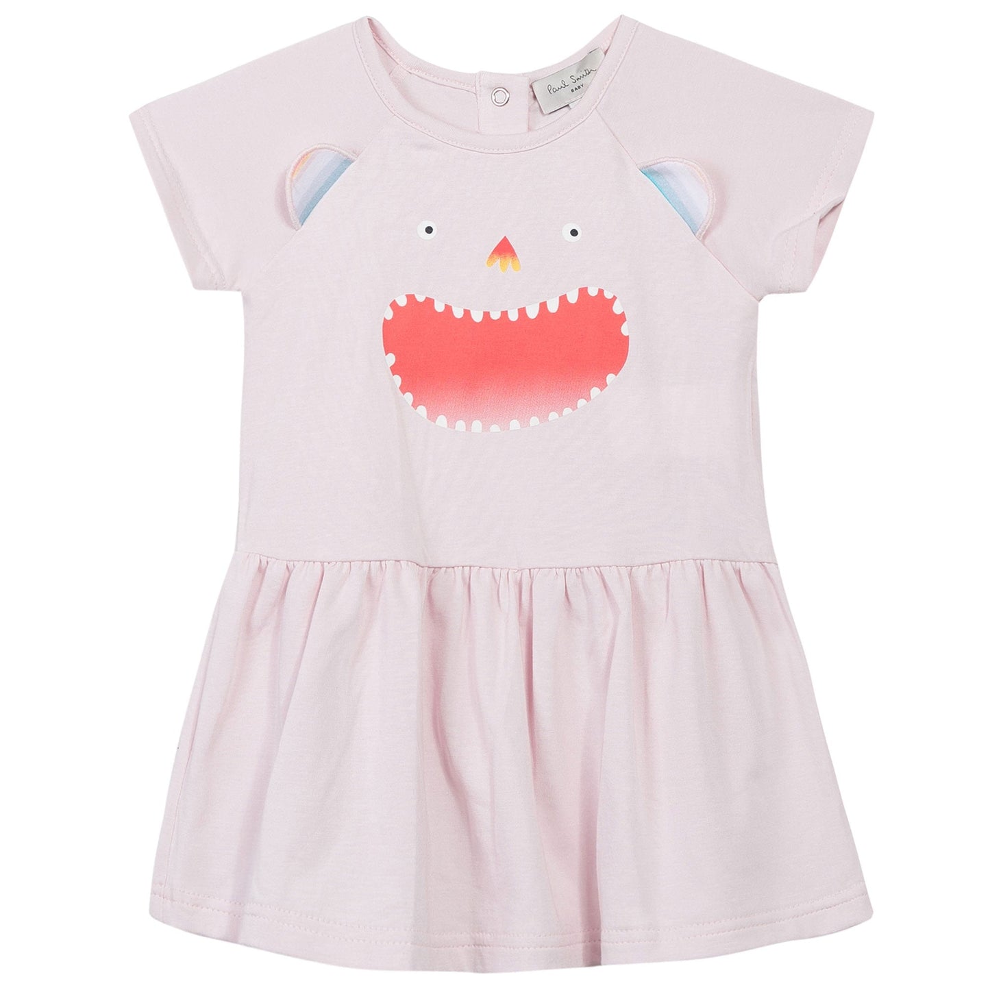 Baby Girls Pink Jersey 'Nadnae' Printed Dress