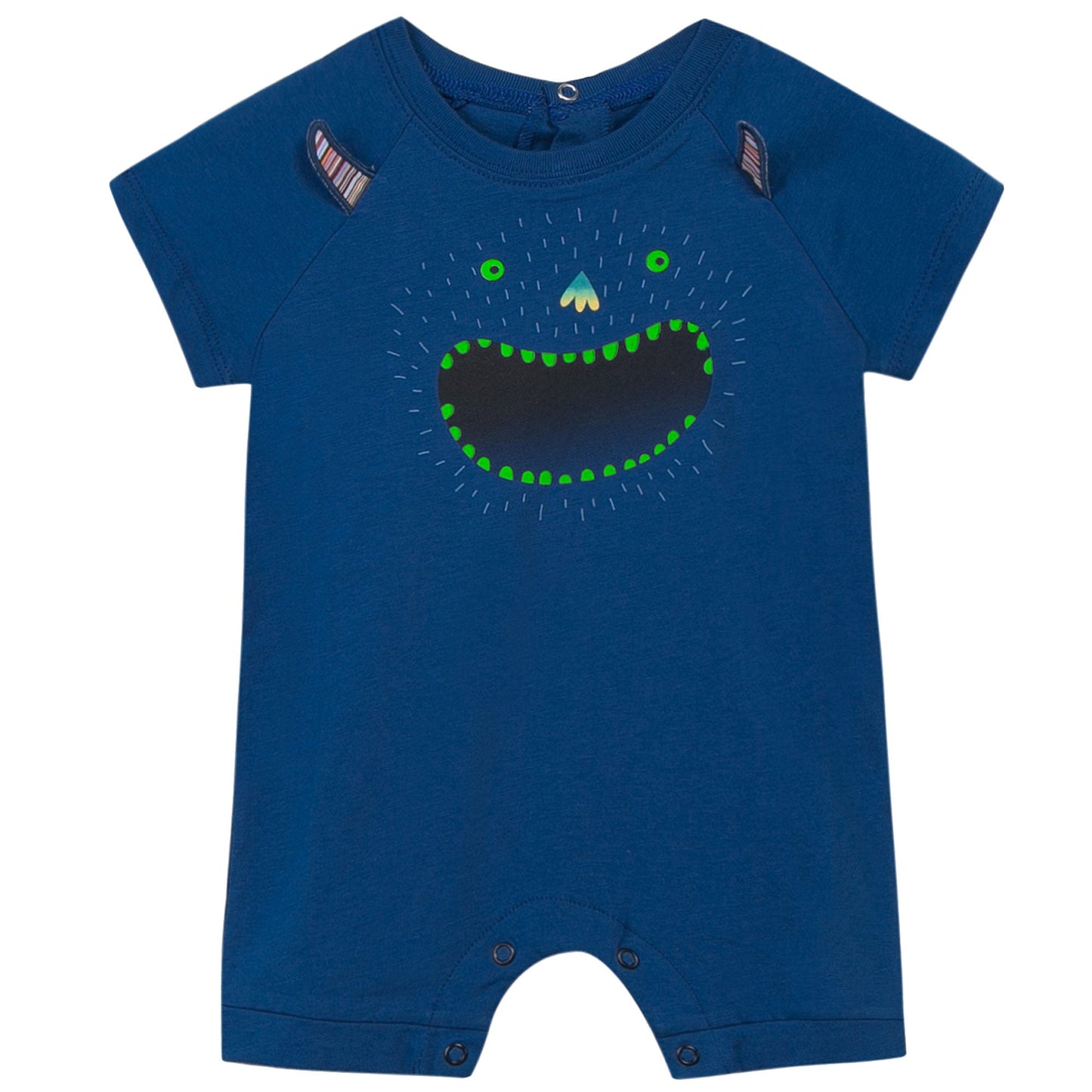 Baby Boys Blue Glow In The Dark 'Narrison' Shortie