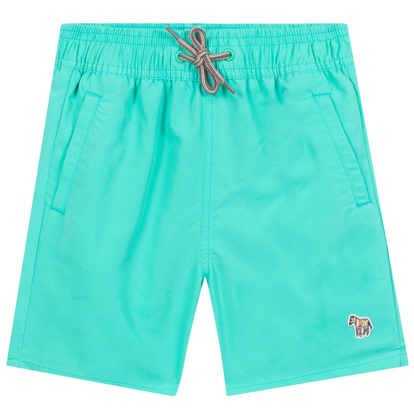 Boys Menthol Green Swim Shorts