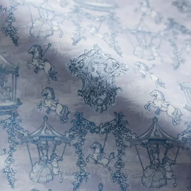 女童蓝色"Etoile Carrousel-Bleu Lumiere"芭蕾舞连体衣(高叉192083695HL/Plie/White)