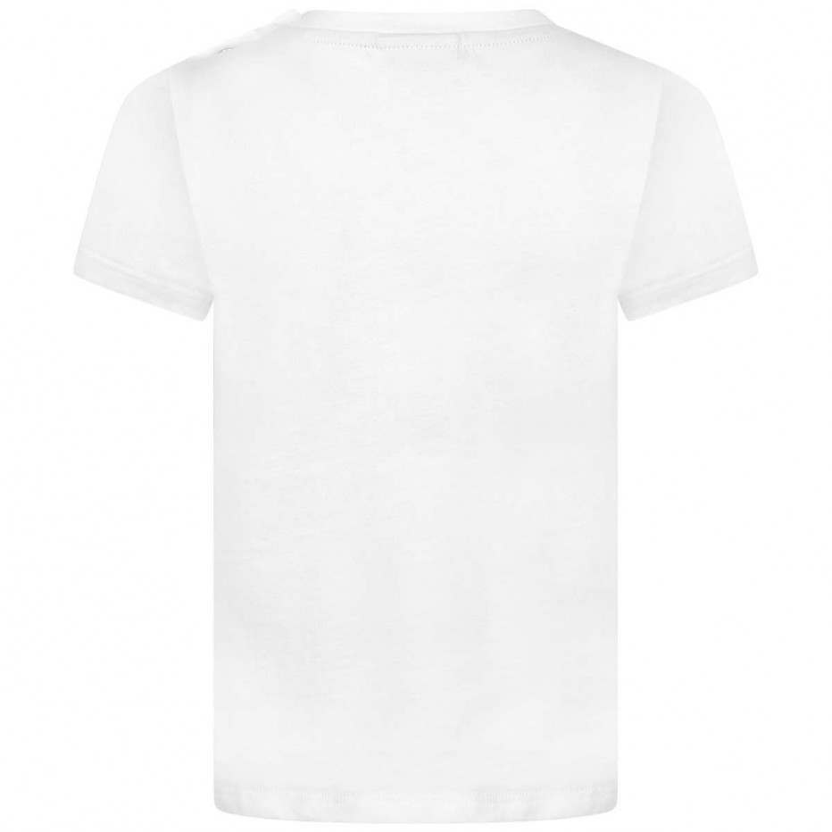Baby Boys Diagonal Striped Cotton T-shirt