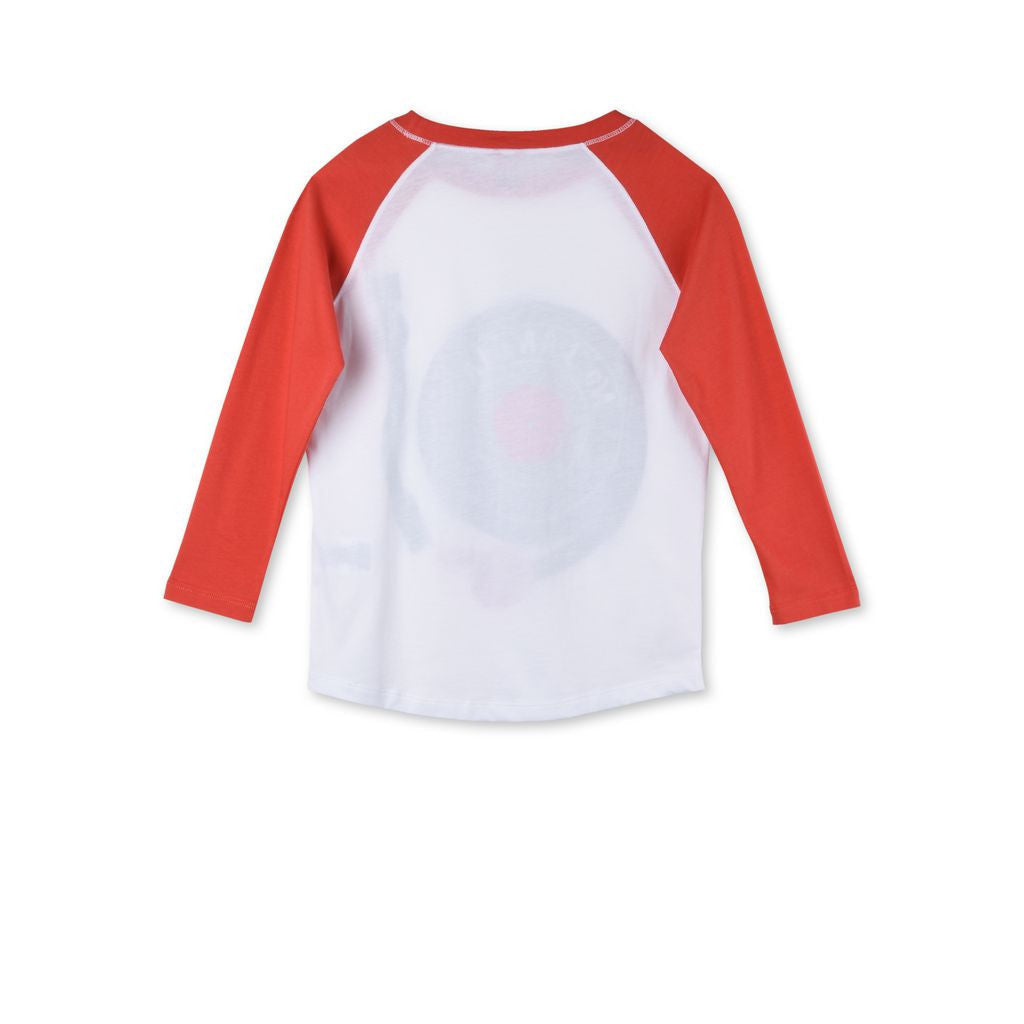 Boys Red No Dancing Print Max T-Shirt