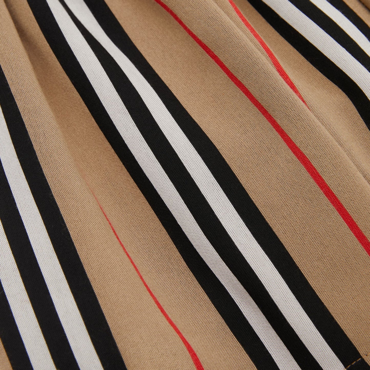 Girls Archive Beige Stripes Shorts