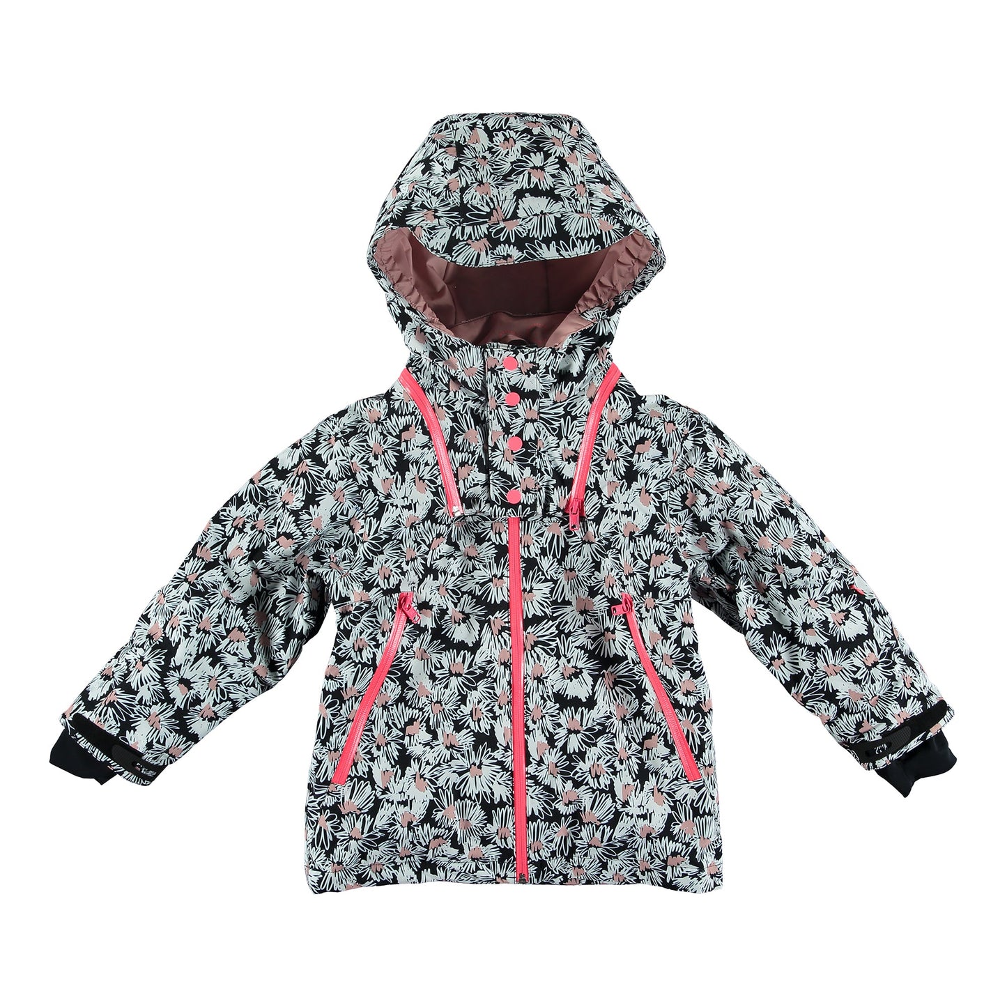 Girls Floral Coat
