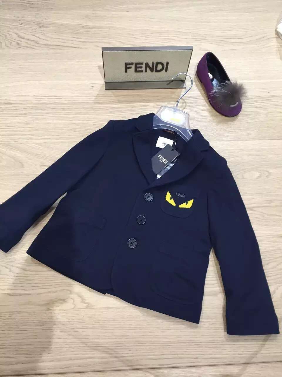 Boys Blue Monster Jacket