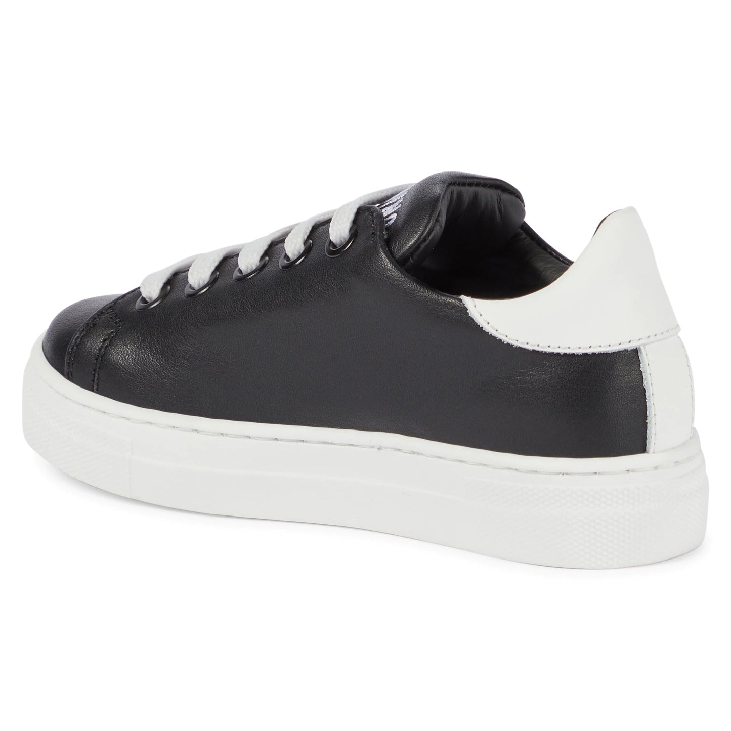 儿童黑色Logo板鞋