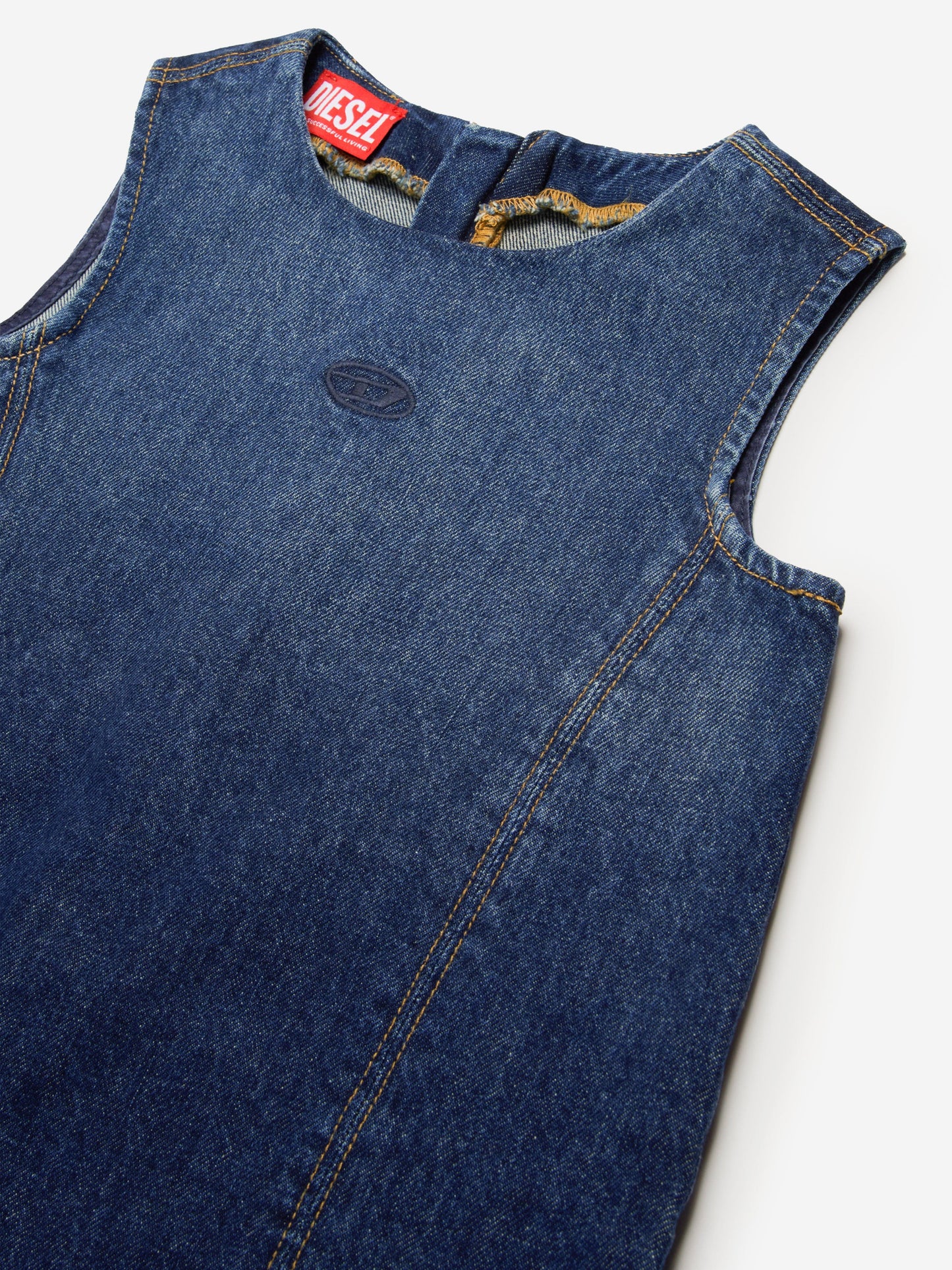 Diesel Girls Destar 牛仔连衣裙(蓝色)