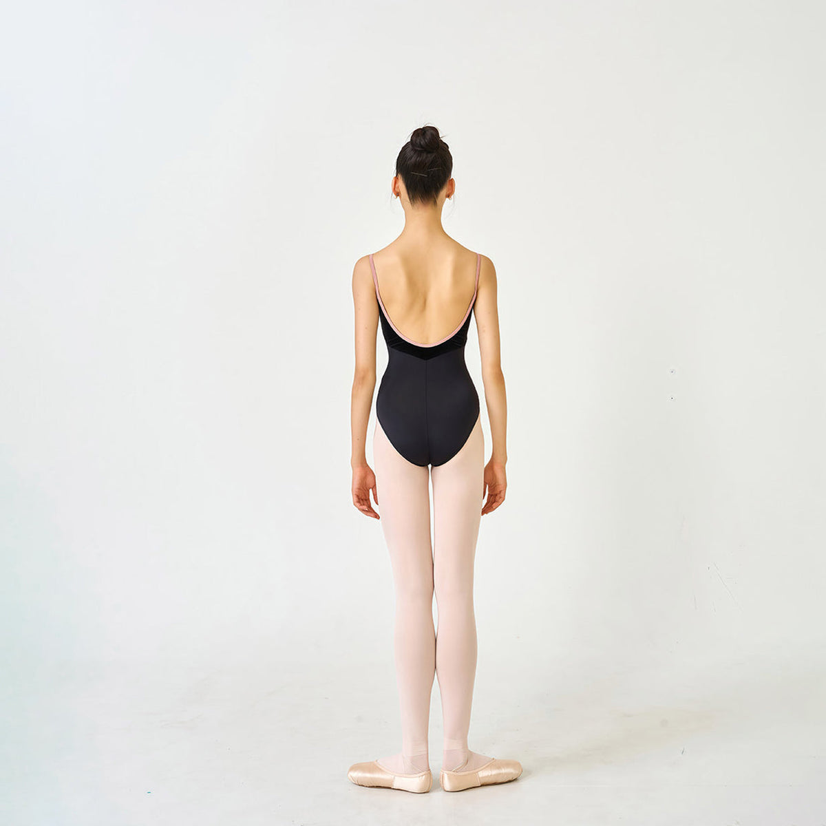 黑色丝绒芭蕾舞连体衣(Tulip Velvet Leotard /Royal Black)