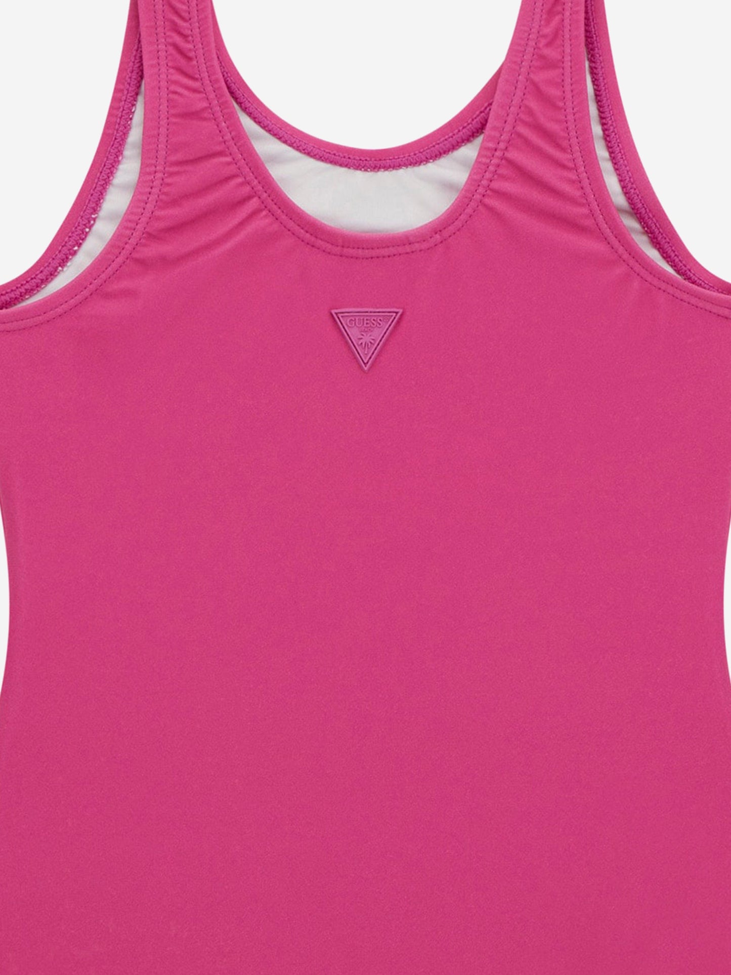 Girls Logo Swimsuit in Pink