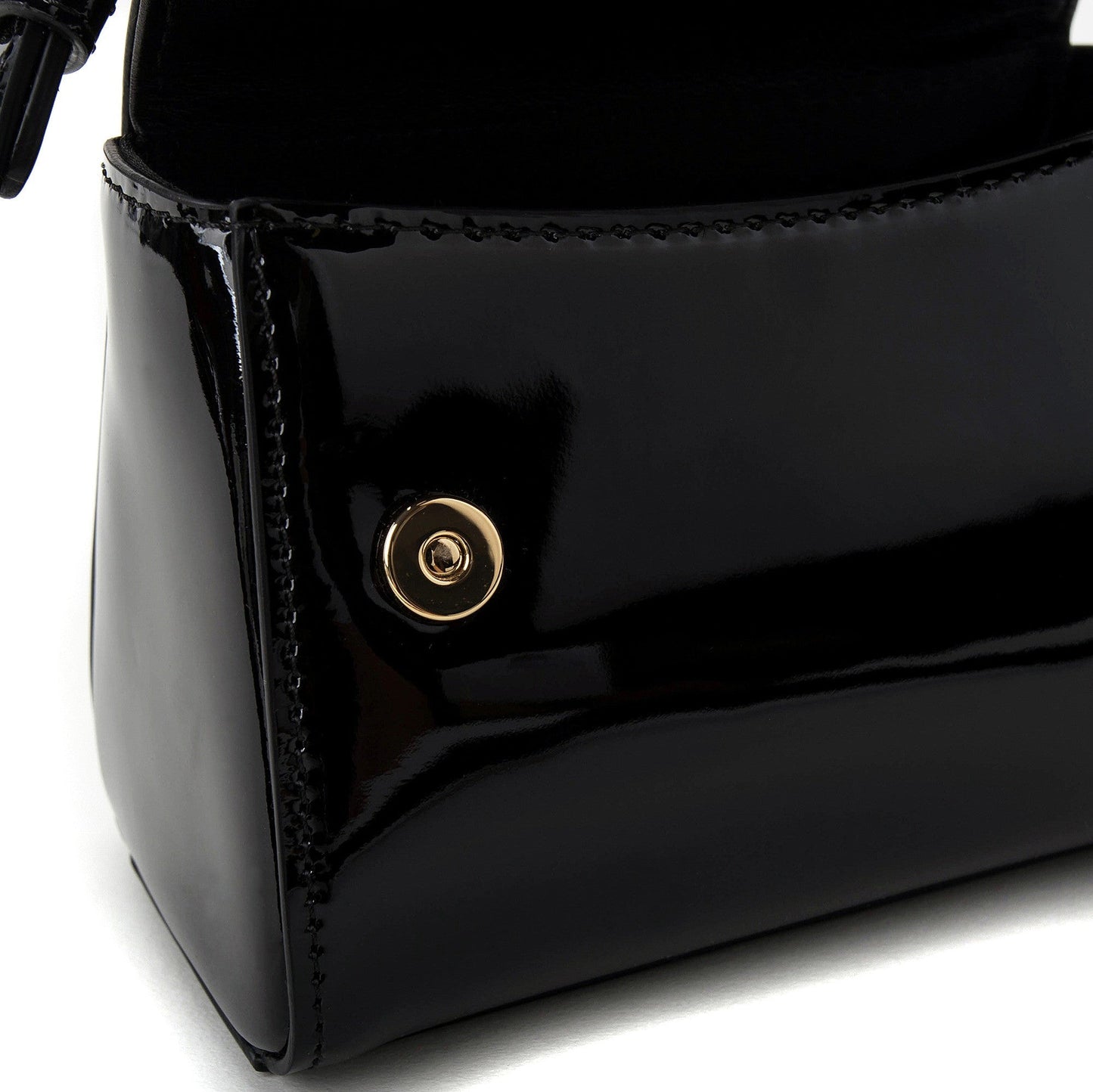 Girls Black Calf Bag