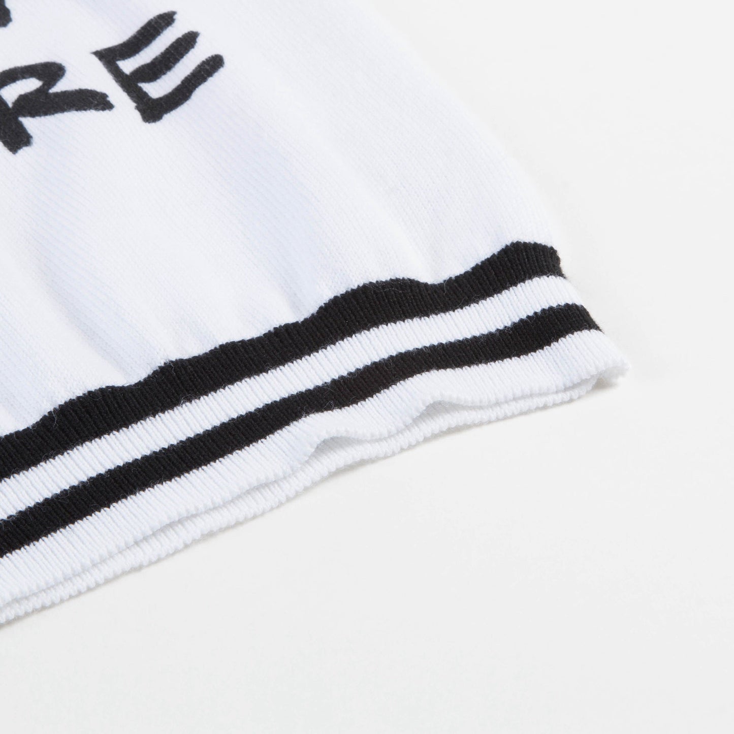 Boys White Grafftit Maschio Cotton Sweatshirt