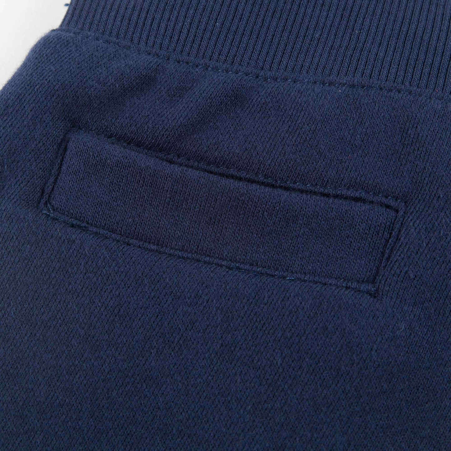 Boys Navy Blue Cotton Tracksuit Trousers