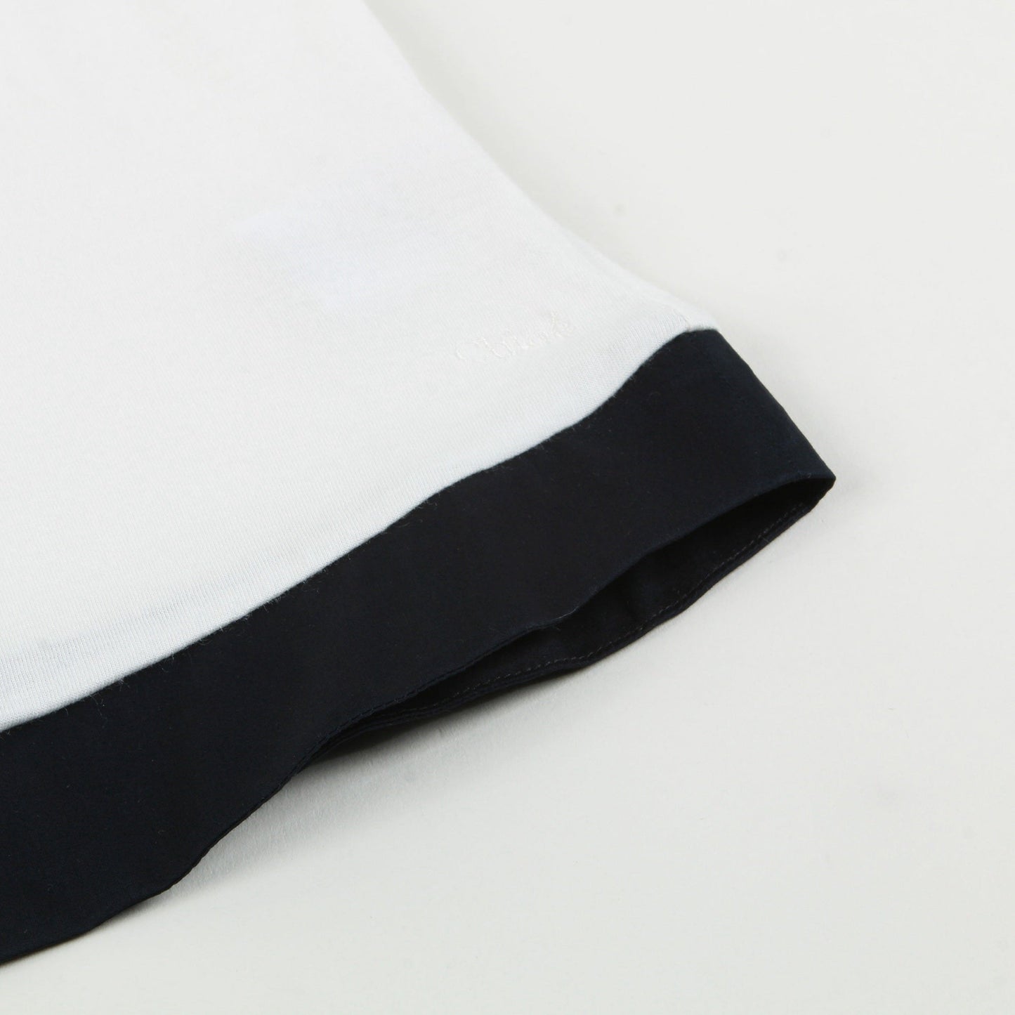 Girls White Cotton T-shirt