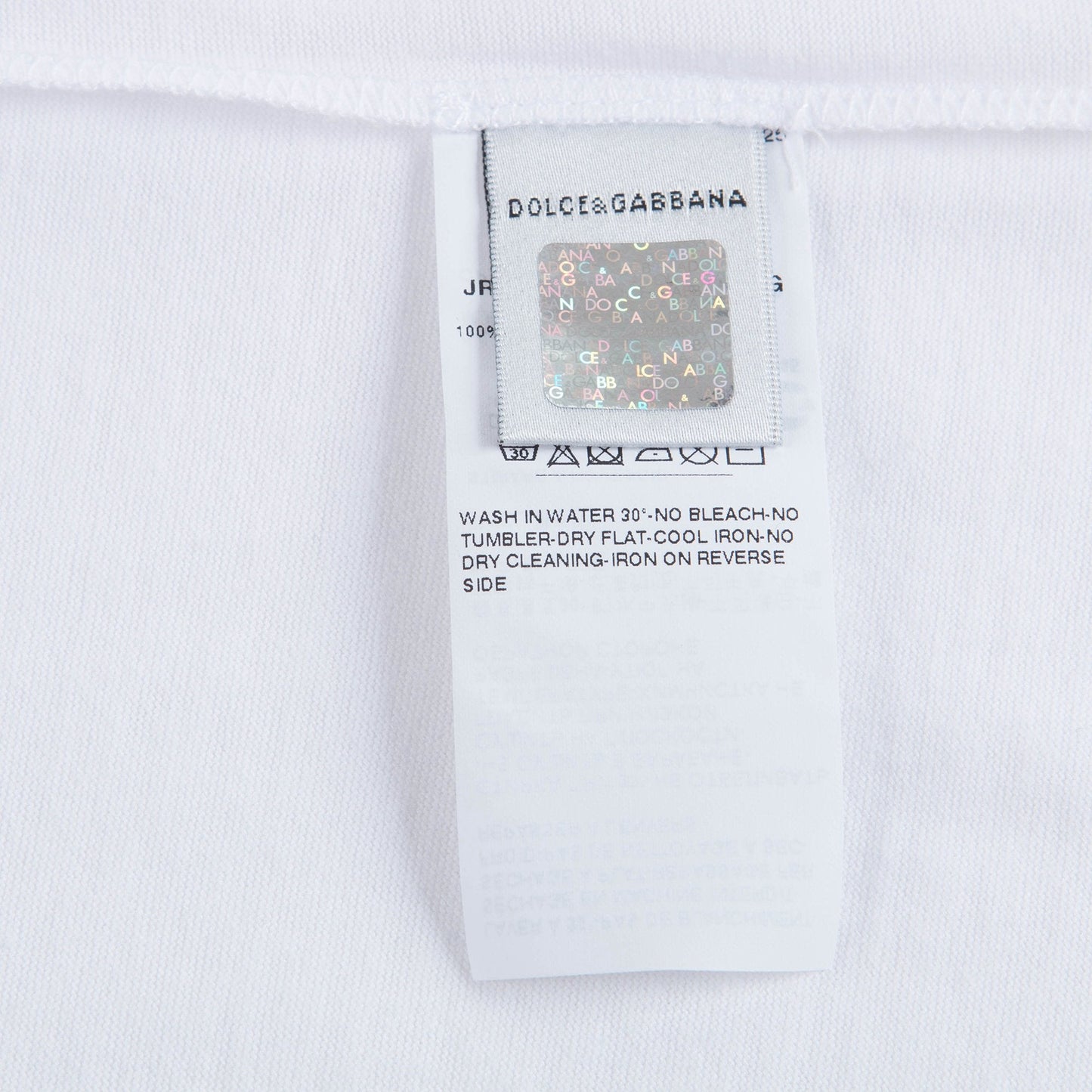Girls Potical White Cotton T-shirt