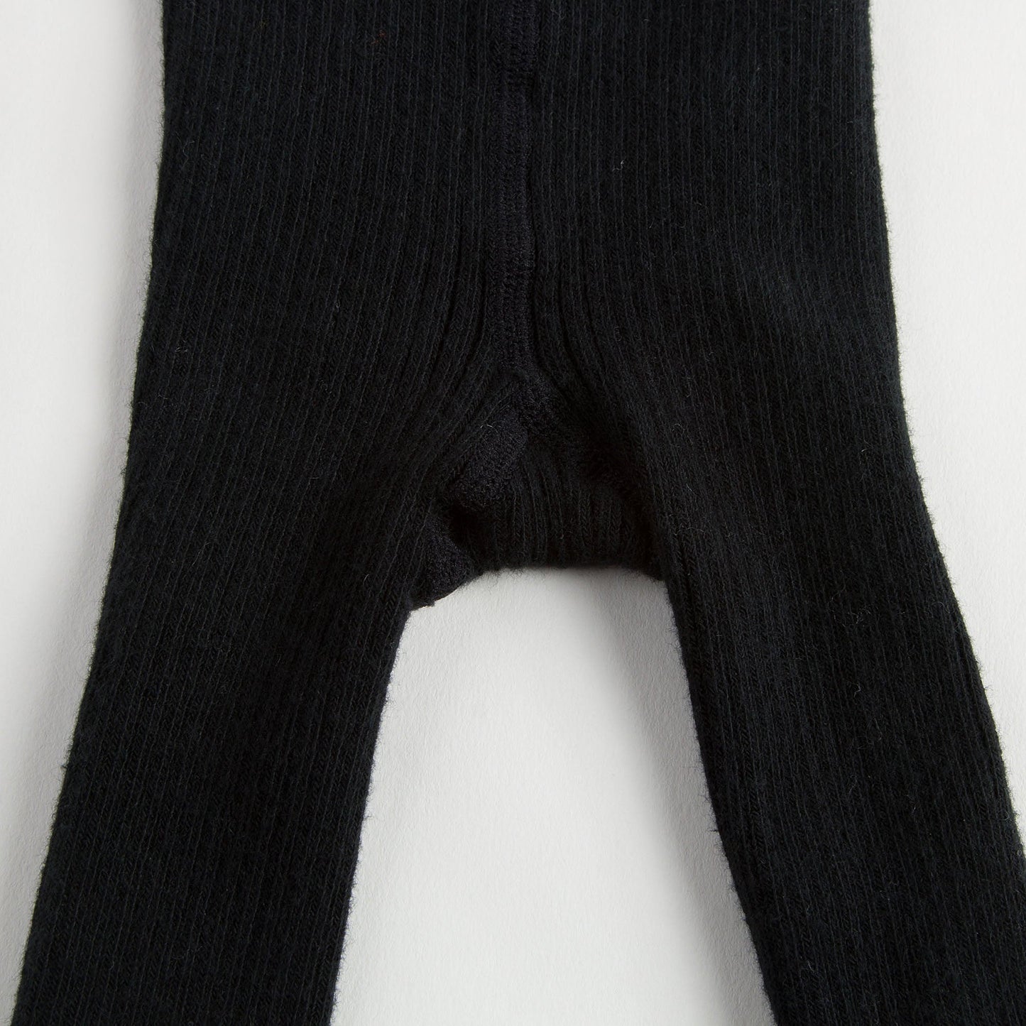 Baby Girls Black Cotton Tights