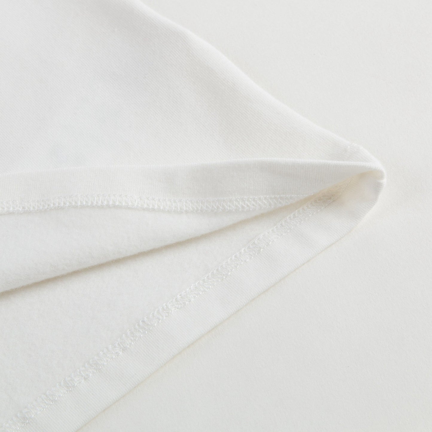 Girls Ivory Cotton T-shirt with Yellow Bow