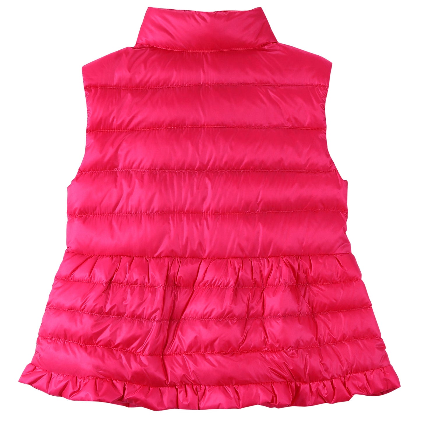 Baby Girls Rose Red Down Padded 'Cherame' Gilet