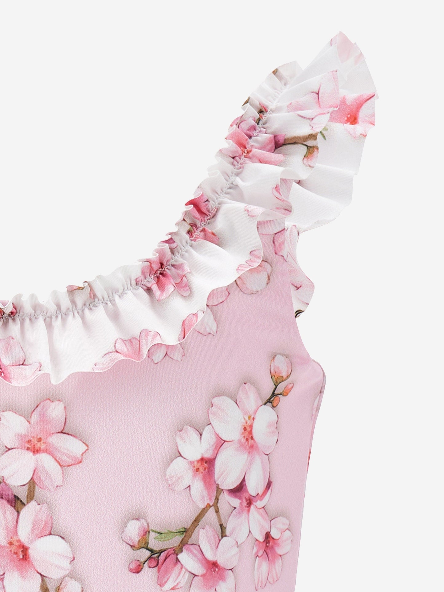 Girls Peach Blossom Swimsuit in Pink