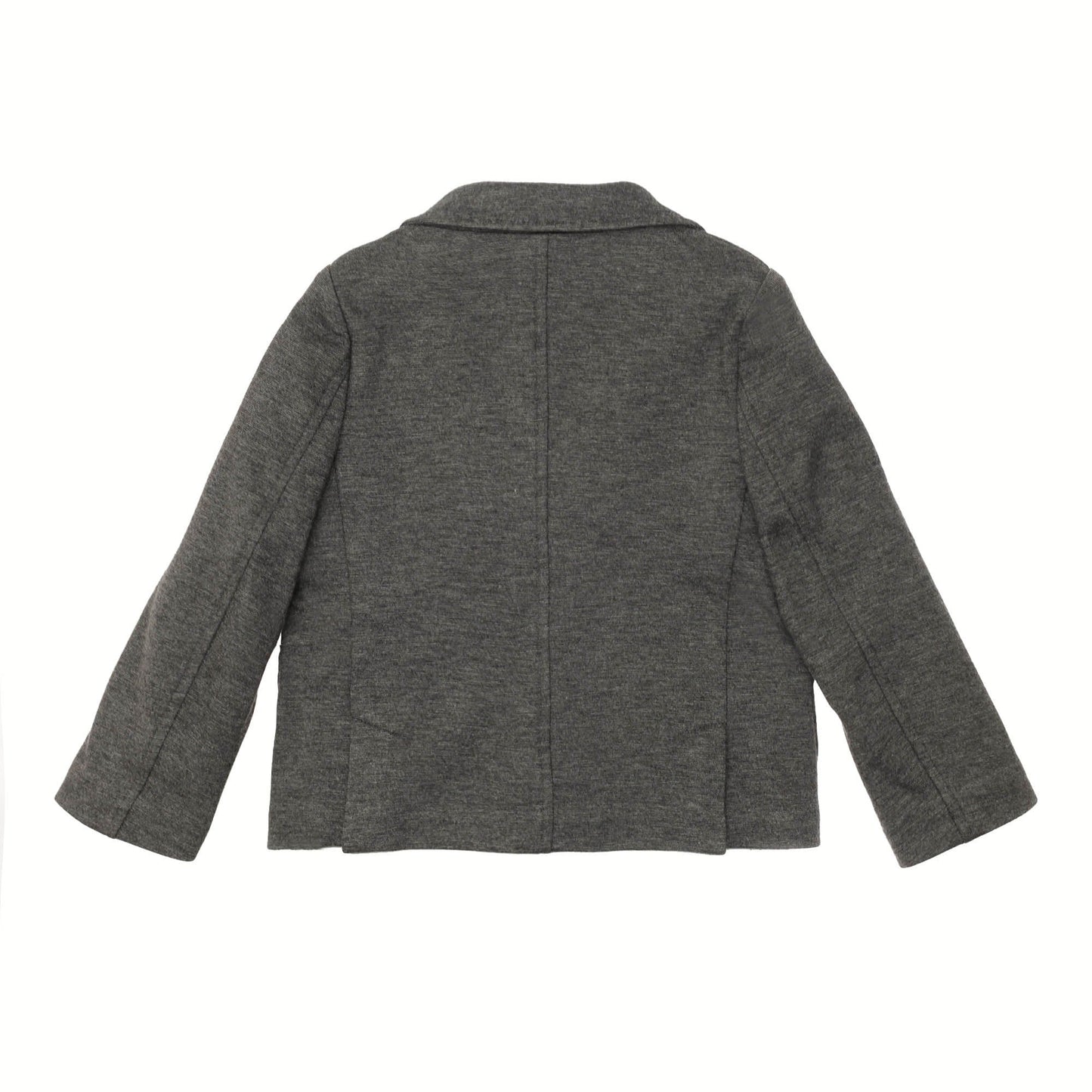 Baby Boys Grey Woven Embroidered Lightbulb Trims Blazer