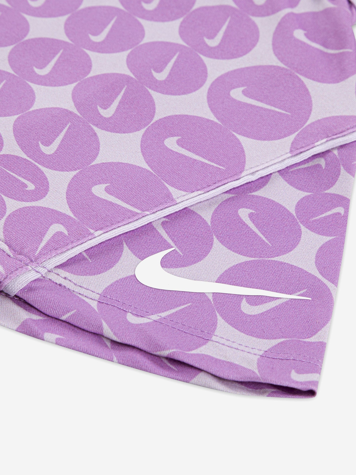 Girls Essentials AOP Skirt Set in Purple