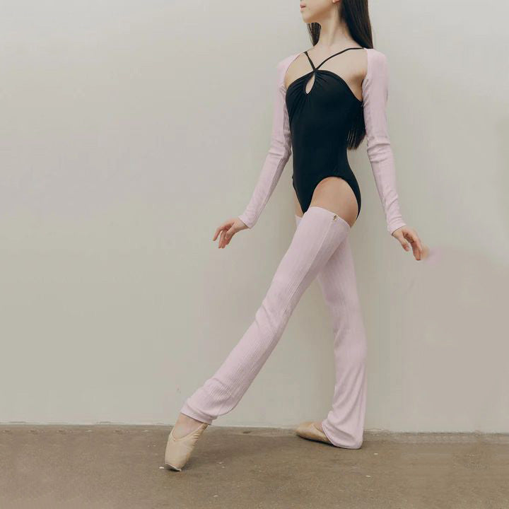 儿童粉色芭蕾舞护腿(Pink Marshmallow - KIDS leg warmer)