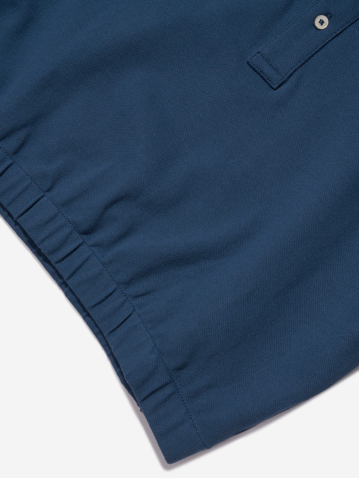 Ralph Lauren 女童海军蓝徽标 Polo 衫