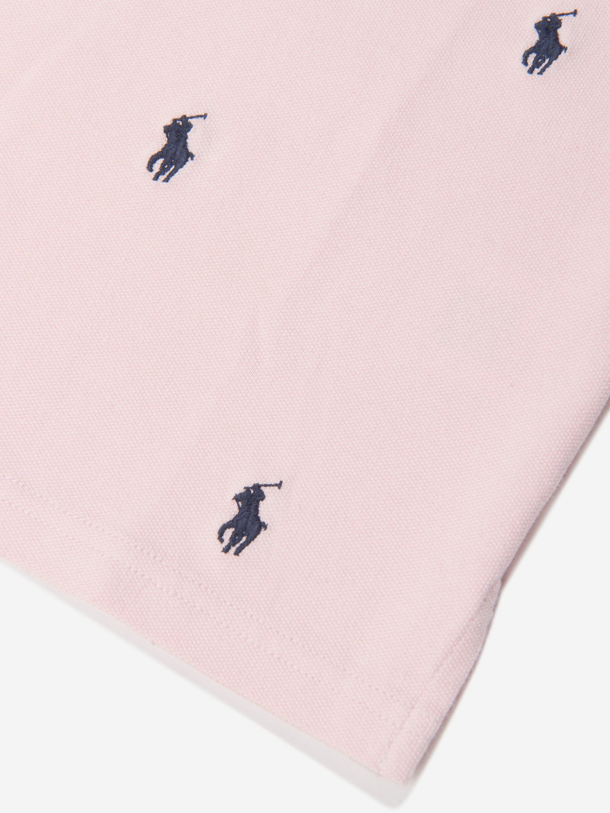 Ralph Lauren 女童刺绣 Polo 衫(粉色)
