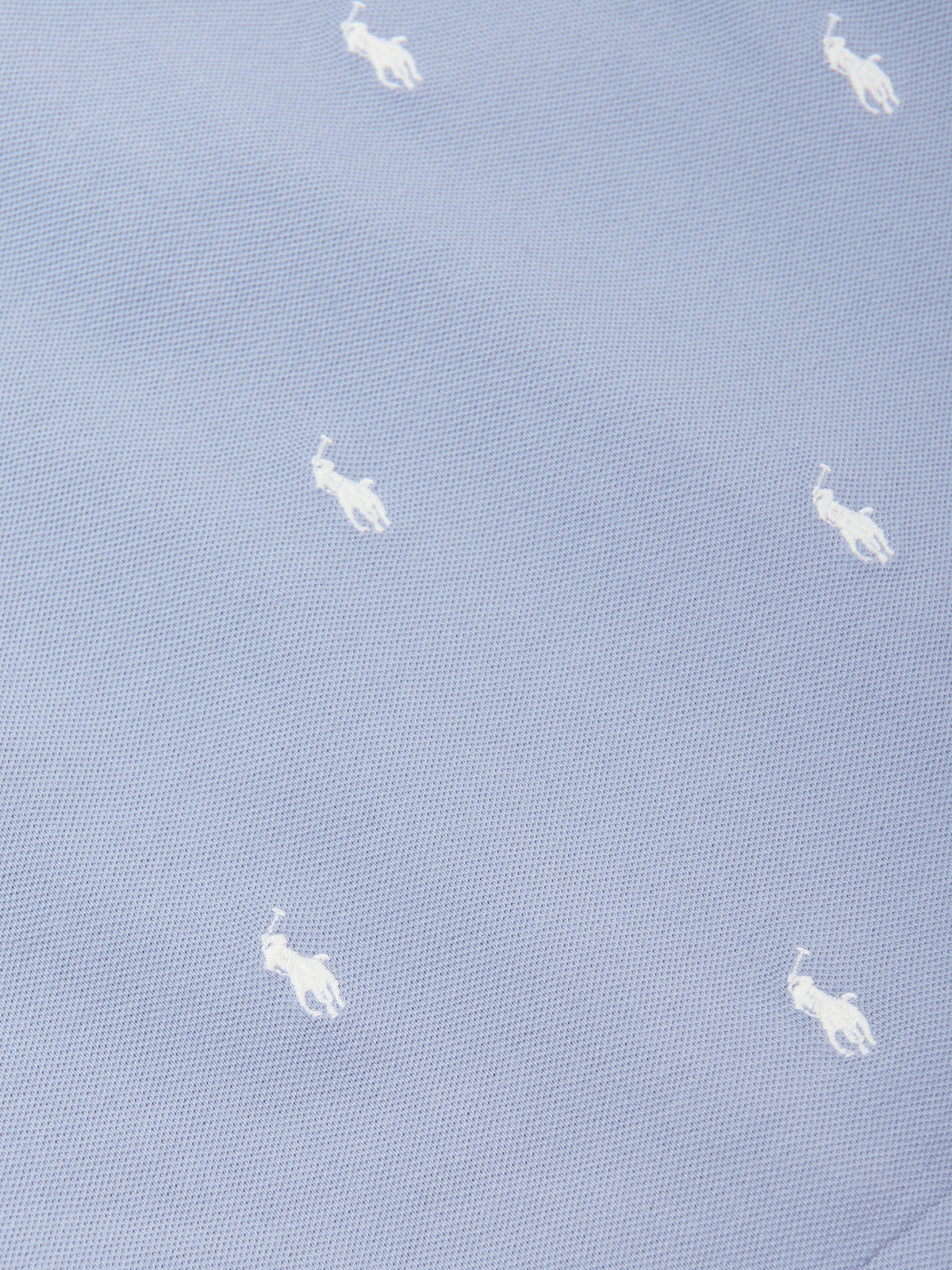 Ralph Lauren 女童蓝色徽标 Polo 衫