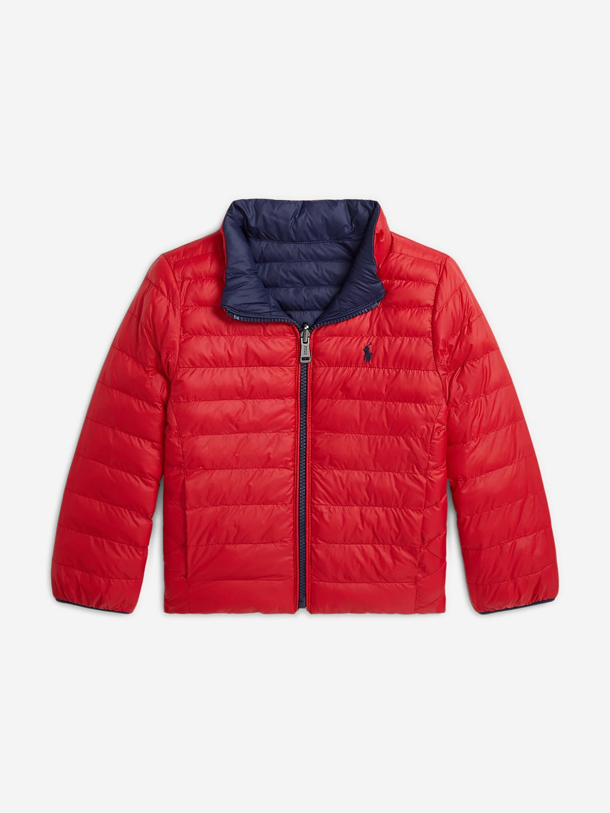 Ralph Lauren Boys Newport 双面羽绒夹克(海军蓝)