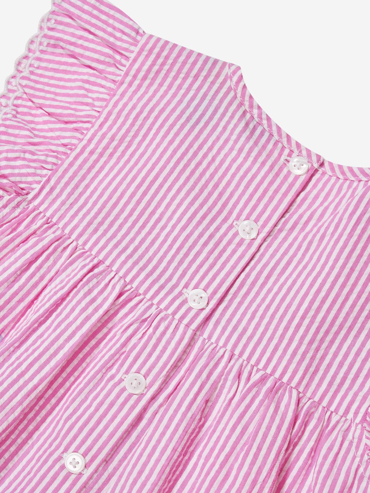 Ralph Lauren 女童粉色条纹衬衫