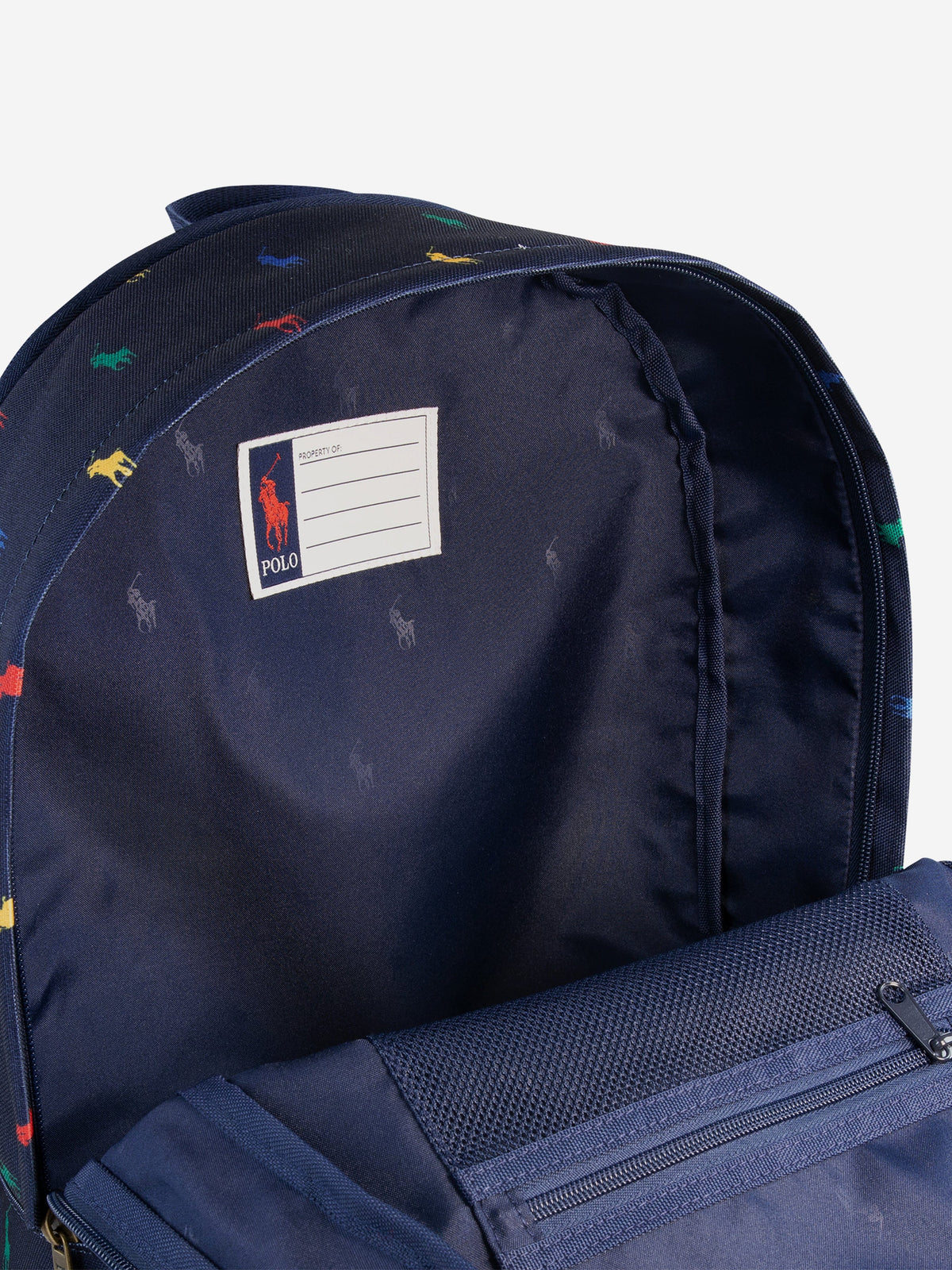 Kids Polo Pony Backpack in Navy (45cm)