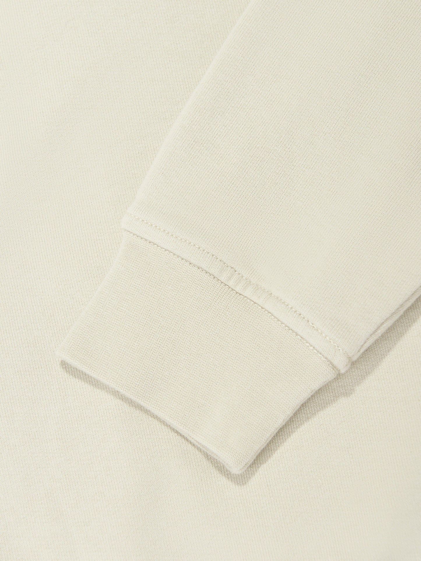 Boys Half Zip Sweatshirt in Beige
