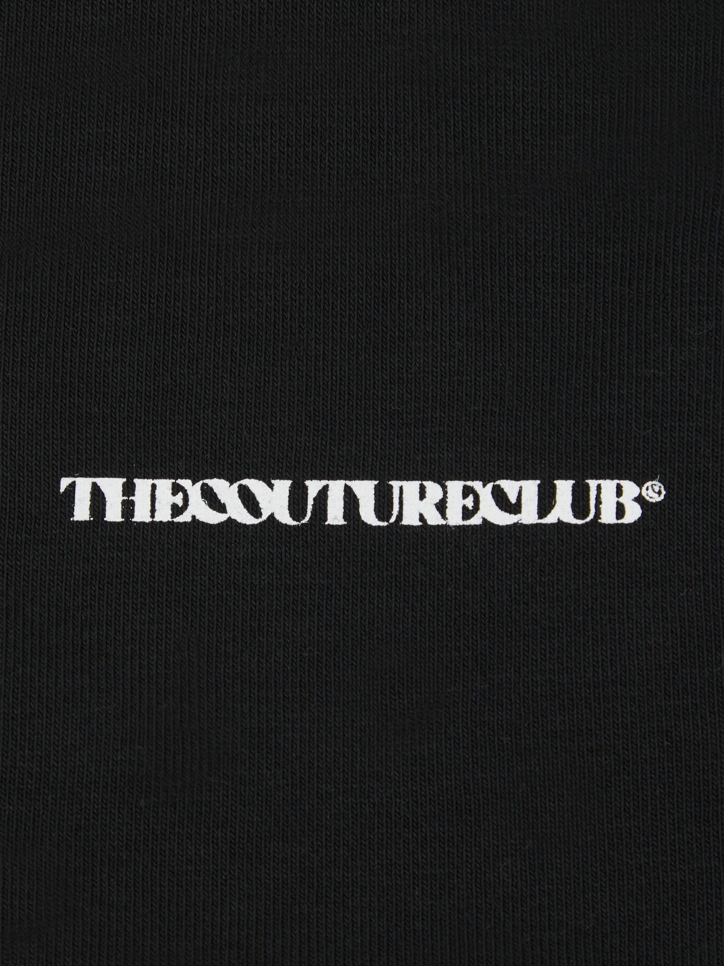 Couture Club Kids Raw Seam 会员专用拉链上衣(黑色)