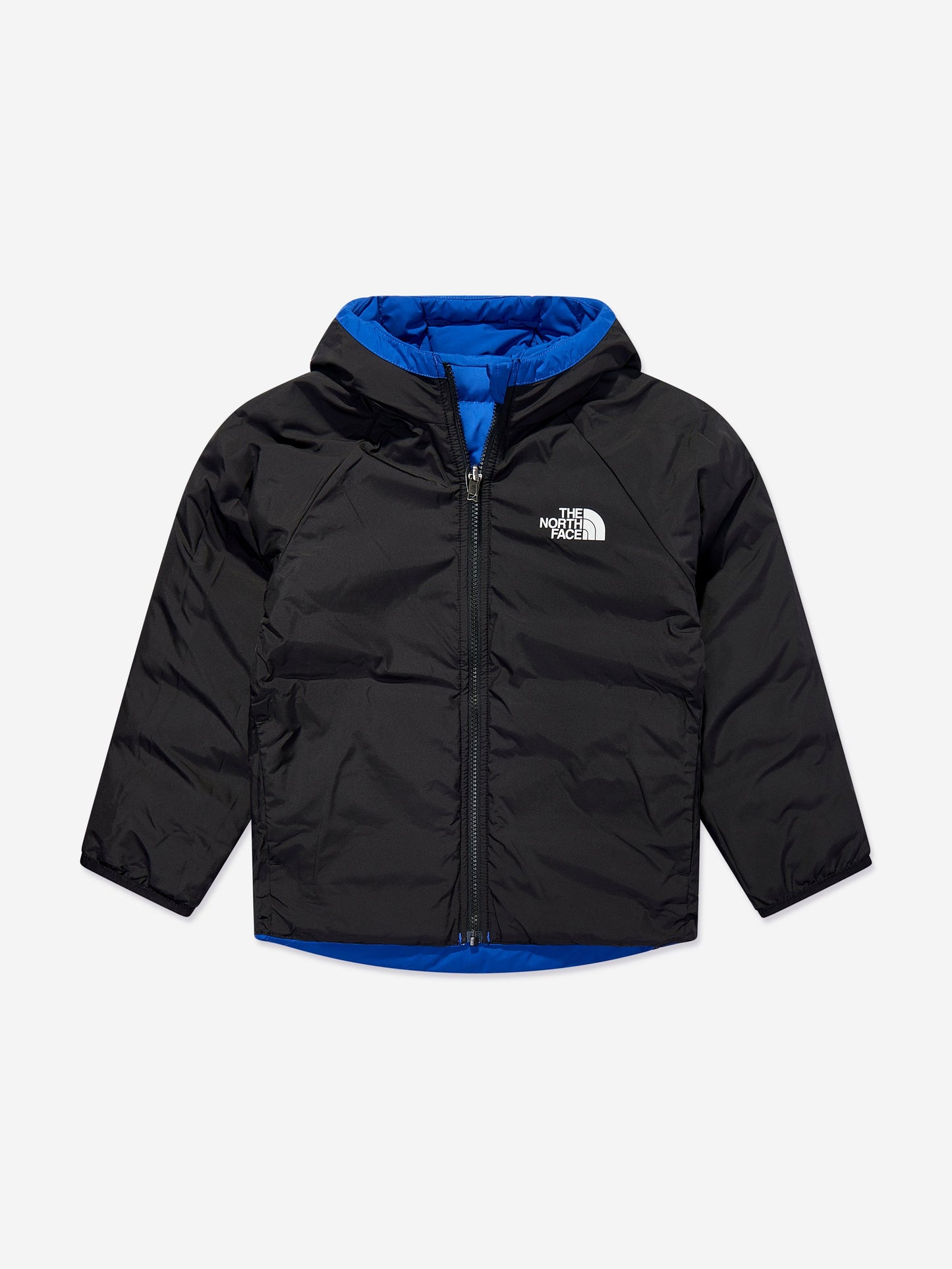 The North Face 男童双面 Perrito 连帽夹克(蓝色)