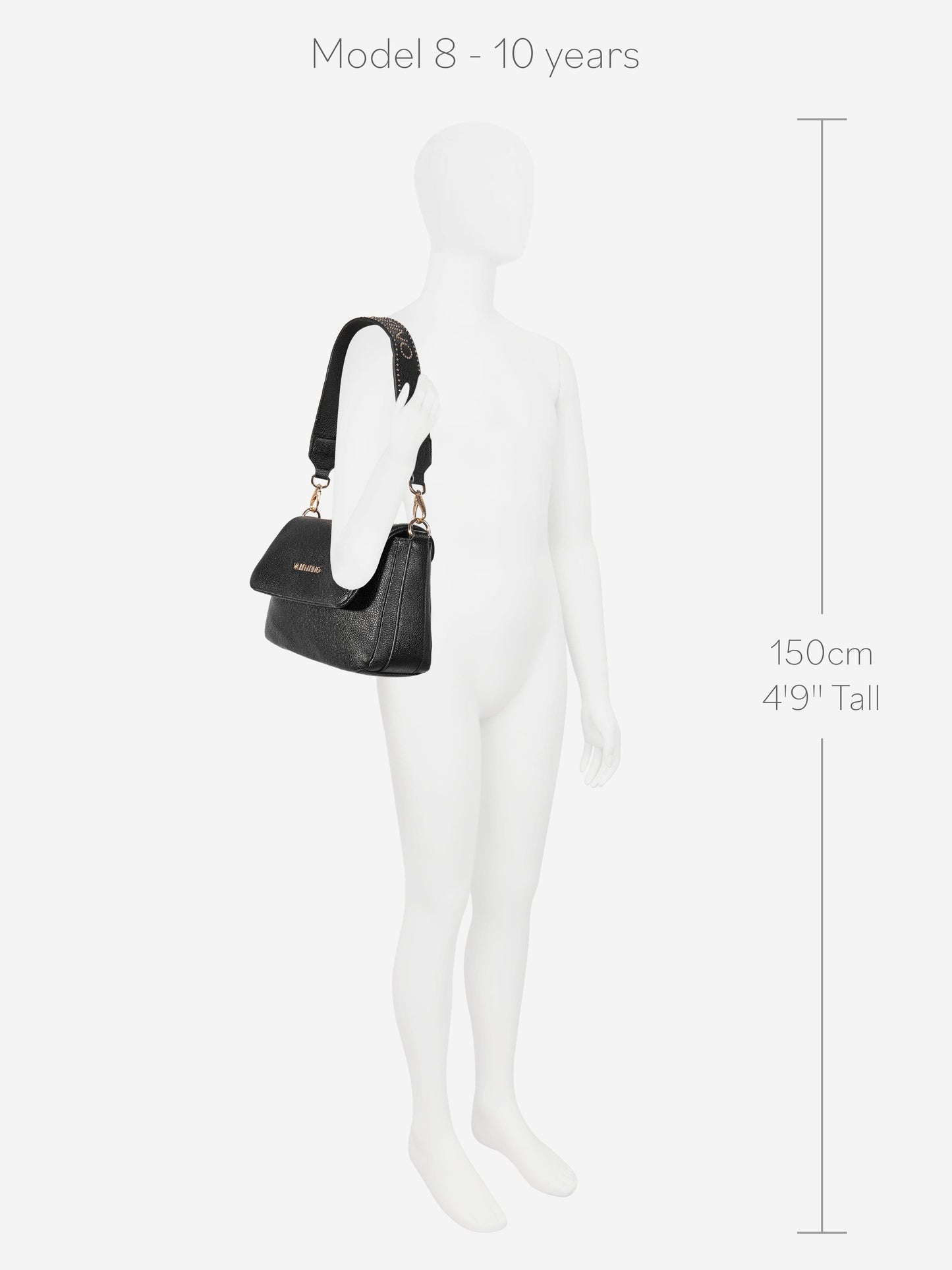 Valentino Girls Naif Re 斜挎包 黑色(26.5 厘米)