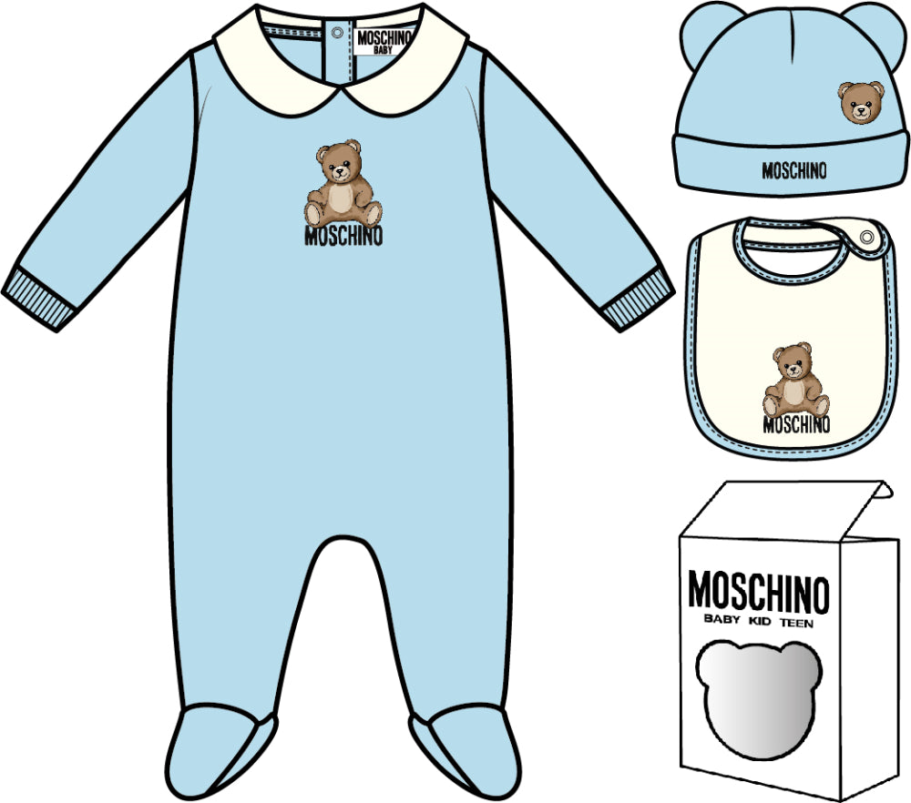 BABYGROW BIB+HAT SET