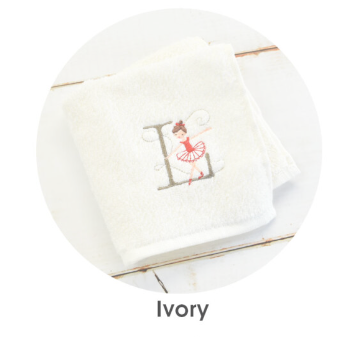 象牙白"kinno2/ivory-L"毛巾(25x25cm)