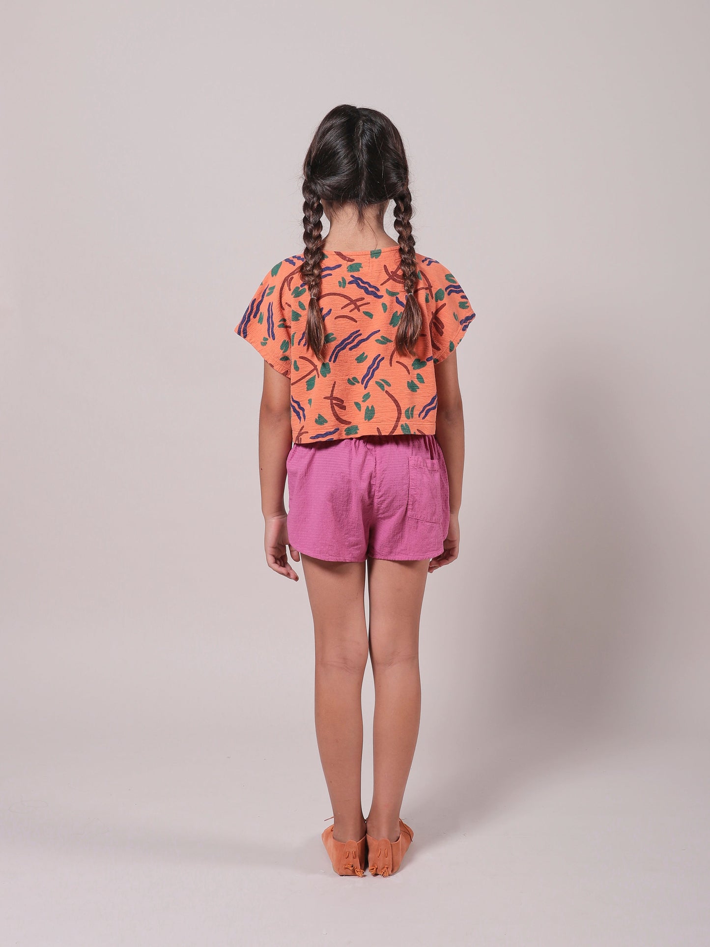Girls Mauve BC Shorts