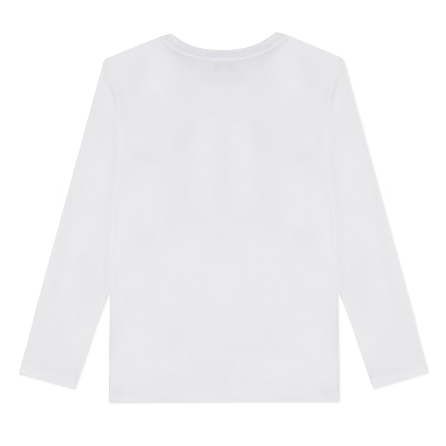 Boys White Cotton Top