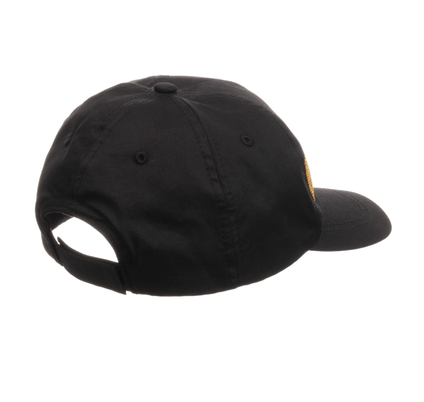 Girls Black Logo Cotton Hat