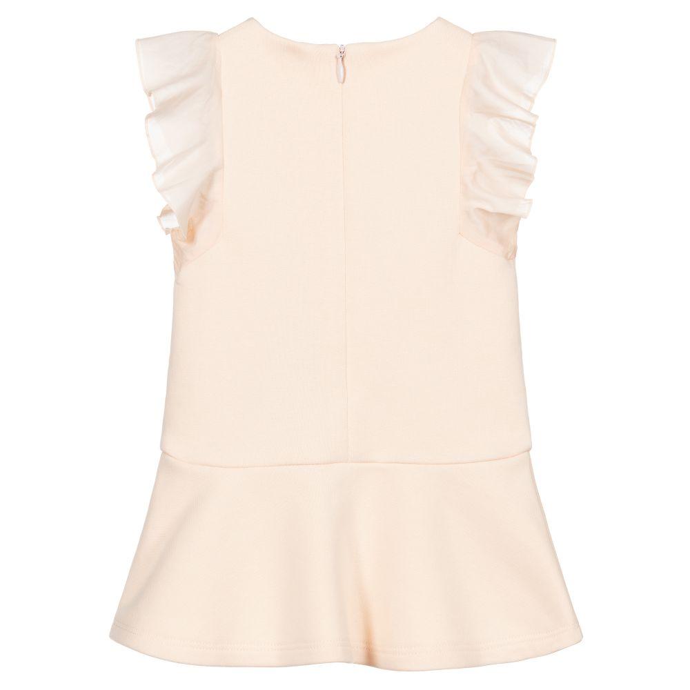 Baby Girls Pink Cotton Dress