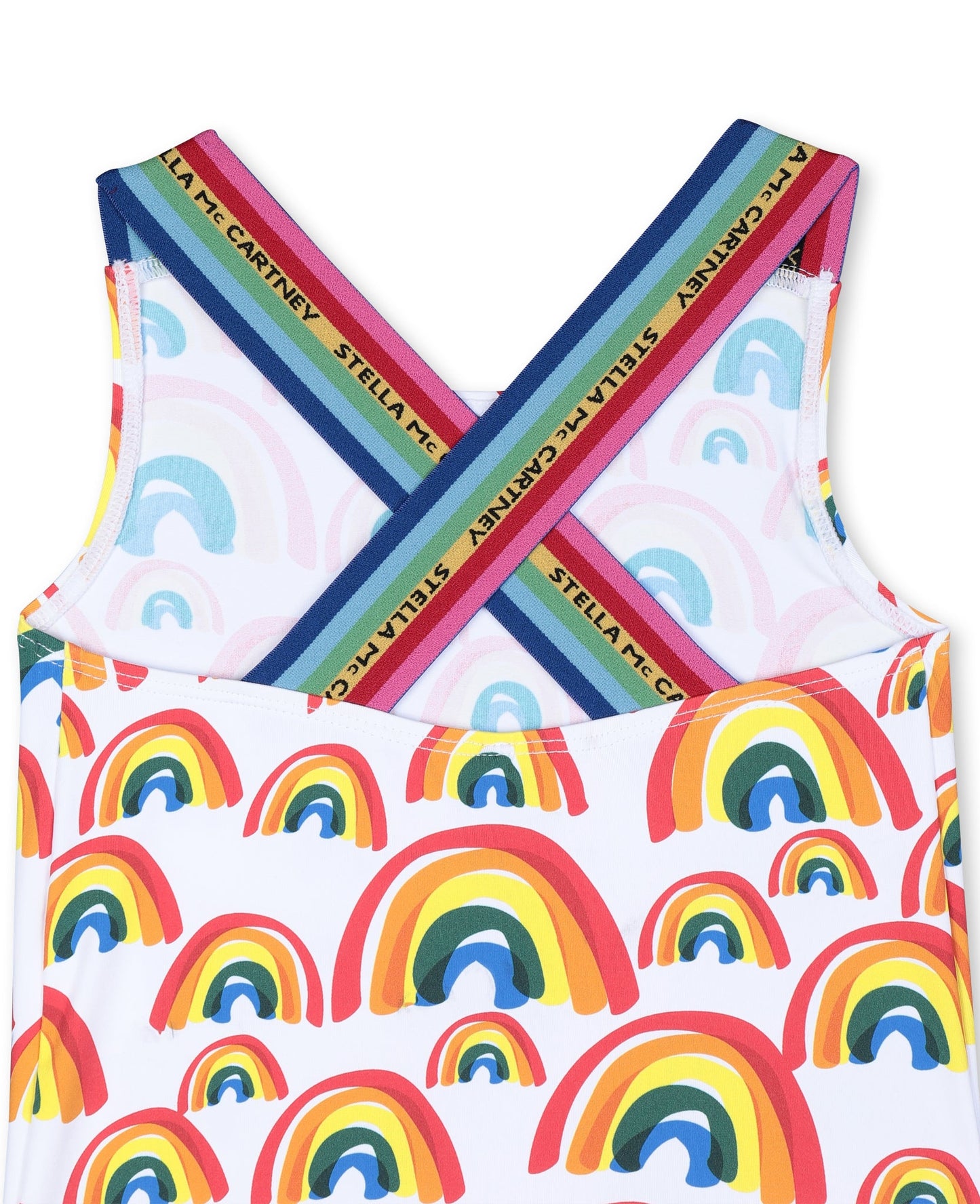 Girls Rainbow Painted Swimsuit