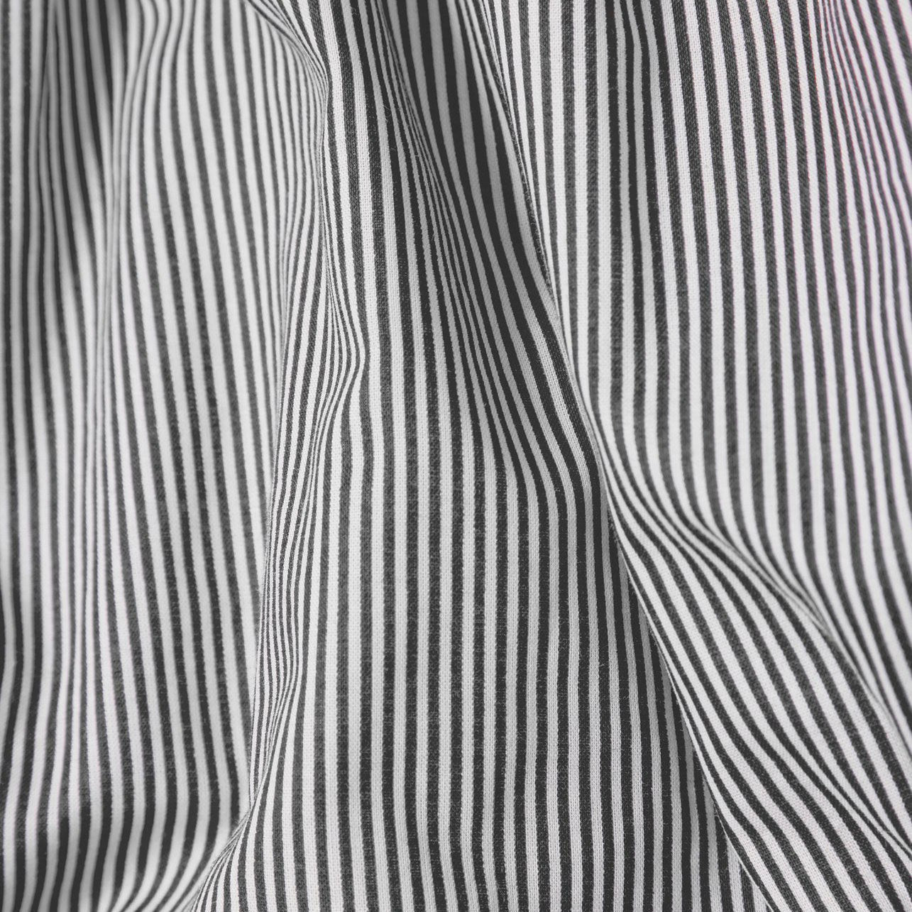 婴儿藏青色条纹棉灯笼裤